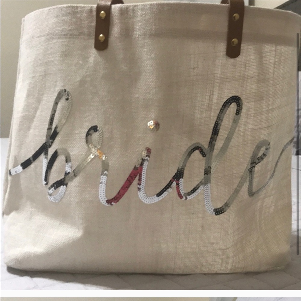 Bride tote bag
